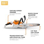 MSA 60 Battery Powered Chainsaw - Image 2
